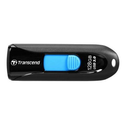 USB флеш накопичувач Transcend 128GB JetFlash 790 Black USB 3.0 (TS128GJF790K) (WY36dnd-97736) фото №4