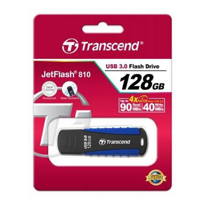 USB флеш накопичувач Transcend 128GB JetFlash 810 Rugged USB 3.0 (TS128GJF810) фото №3