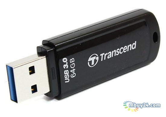 Флешка USB Transcend JetFlash 750 64GB USB 3.0 (TS64GJF750K) фото №1