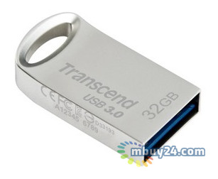 Флешка USB Transcend JetFlash 710 32GBUSB 3.0 Silver (TS32GJF710S) фото №1