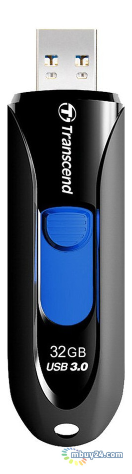 Флешка USB Transcend JetFlash 790 32GB USB 3.0 Black (TS32GJF790K) фото №1