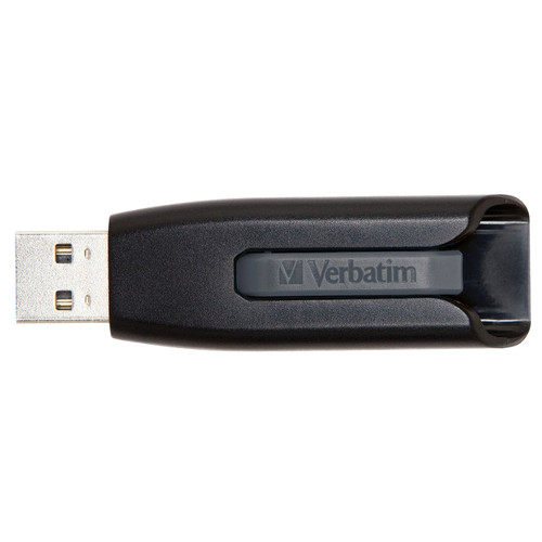 Флеш USB Verbatim V3 32GB USB 3.0 сірий (49173) фото №1