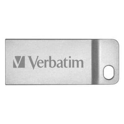 USB флеш накопичувач Verbatim 64GB Metal Executive Silver USB 2.0 (98750) фото №1