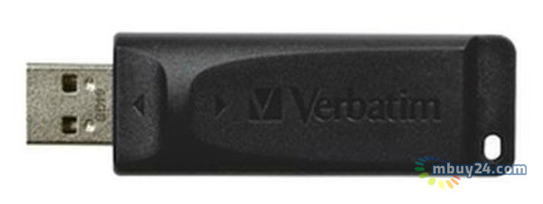 USB флешка Verbatim 32GB Store'n'go Slider Black 98697 фото №1