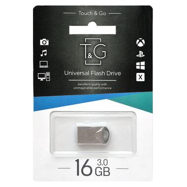 Флеш-драйв Epik USB 3.0 Flash Drive T&G 106 Metal Series 16GB Чорний фото №1