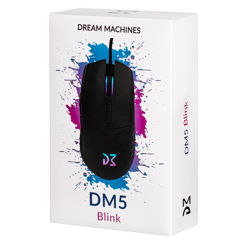 Миша Dream Machines DM5 Blink USB Black фото №6