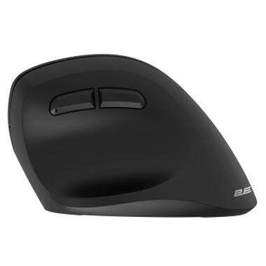 Мишка 2E MF325 Silent Wireless/Bluetooth Black (2E-MF325WBK) фото №3