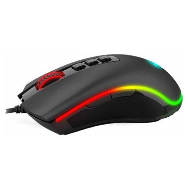 Мишка Redragon Cobra M711-FPS-1 RGB, ігрова, 32000dpi., 9кн., чорна (77226) фото №4