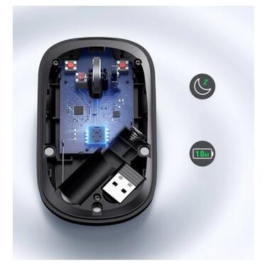 Мышка Ugreen MU001 Portable Wireless Black (90372) фото №8