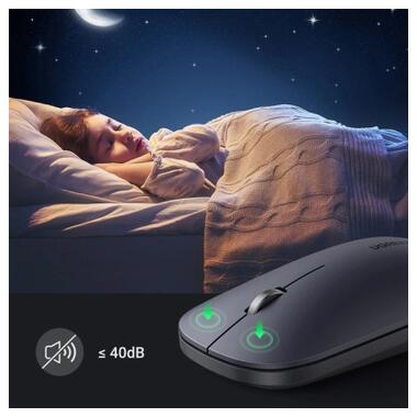 Мышка Ugreen MU001 Portable Wireless Black (90372) фото №10