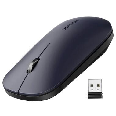 Мышка Ugreen MU001 Portable Wireless Black (90372) фото №2
