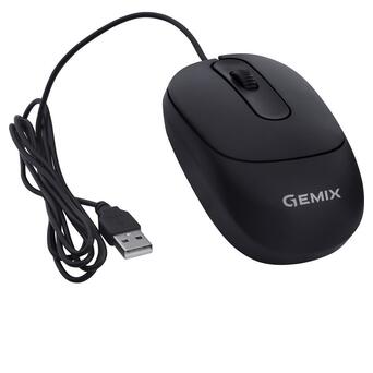 Миша Gemix GM145 Black USB фото №4