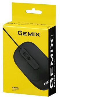 Миша Gemix GM145 Black USB фото №7