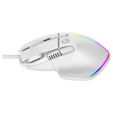 Мишка GamePro GM500W RGB USB White фото №3