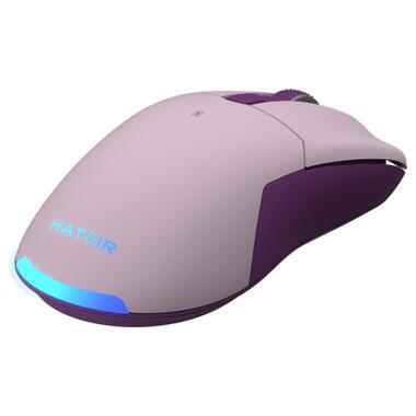 Ігрова миша HATOR Pulsar 2 PRO Wireless (HTM-534) lilac фото №3