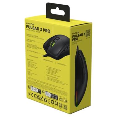 Мышка Hator Pulsar 3 Pro USB Black (HTM620) фото №8