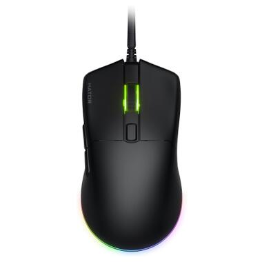 Мышка Hator Pulsar 3 Pro USB Black (HTM620) фото №1