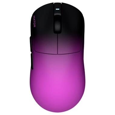 Мышка Hator Quasar 3 Ultima 8K Wireless/Bluetooth/USB Black/Purple (HTM760) фото №1