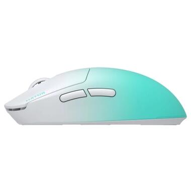 Мышка Hator Quasar 3 Ultima 8K Wireless/Bluetooth/USB White/Mint (HTM761) фото №4