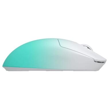 Мышка Hator Quasar 3 Ultima 8K Wireless/Bluetooth/USB White/Mint (HTM761) фото №5