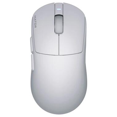 Мышка Hator Quasar 3S Ultima 8K Wireless/Bluetooth/USB White (HTM661) фото №1