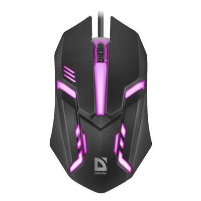 Мышка Defender Cyber MB-560L Black (52560) фото №1