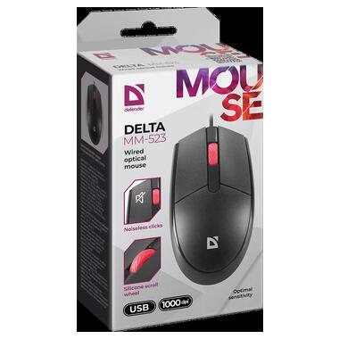 Мышь DEFENDER (52523) Delta MM-523 фото №3