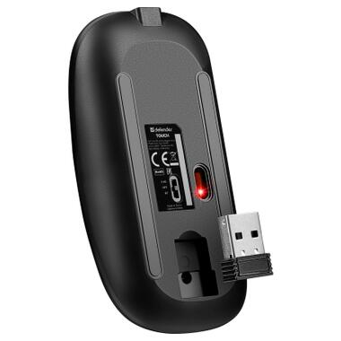 Мышка Defender Touch MM-997 Silent Wireless RGB Black (52997) фото №5
