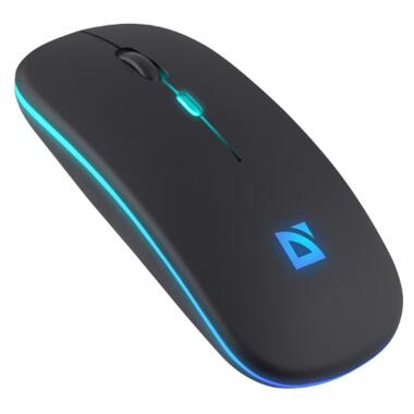 Мышка Defender Touch MM-997 Silent Wireless RGB Black (52997) фото №3