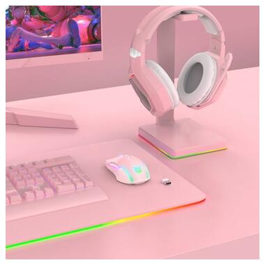Мишка ігрова ONIKUMA Gaming CW905 RGB, розова фото №3