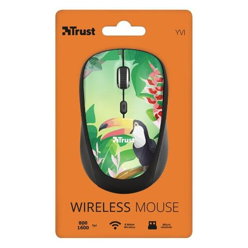 Миша Trust Yvi Wireless Mouse Toucan (23389) фото №4