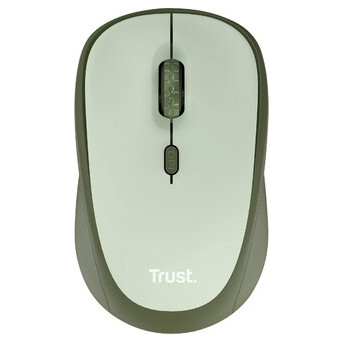 Миша Trust Yvi+ Silent Eco Wireless Green (24552) фото №1
