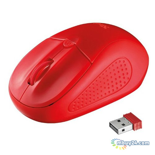 Миша Trust Primo Wireless Mouse Red (20787) фото №3