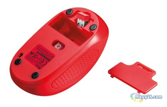 Миша Trust Primo Wireless Mouse Red (20787) фото №4