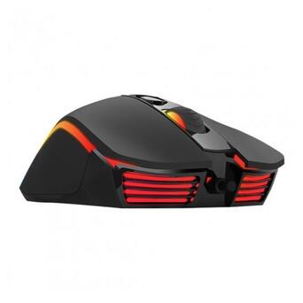 Ігрова провідна оптична миша з світлодіодним підсвічуванням XPRO X16 Thor II чорна (ЦУ-00026139) фото №6