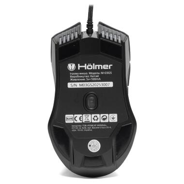 Мышка Holmer M-03GS USB Black (M-03GS) фото №9