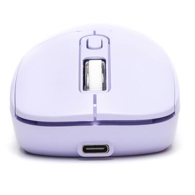 Мышка Holmer MW-02OF Wireless/Bluetooth Purple (MW-02OF) фото №3