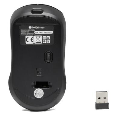 Мышка Holmer MW-03OF Wireless/Bluetooth Black (MW-03OF) фото №10