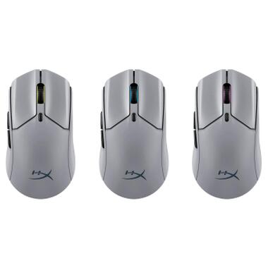Мышка HyperX Haste 2 Pro Wireless/Bluetooth/USB Gray (A1KY5AA) фото №7
