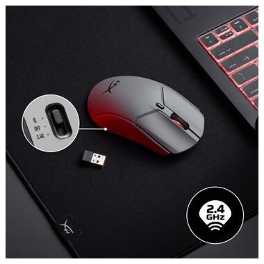 Мышка HyperX Haste 2 Pro Wireless/Bluetooth/USB Gray (A1KY5AA) фото №9