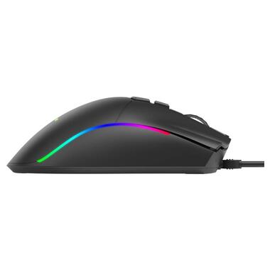 Мишка XTRIKE ME GM-226, ігрова 7200dpi., 7кн.,RGB, чорна (GM-226) фото №3