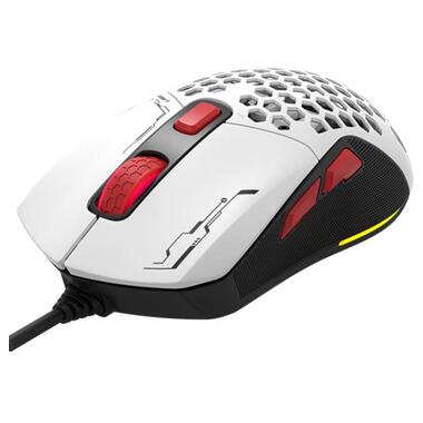 Мишка XTRIKE ME GM-316W, ігрова 7200dpi., 7кн., 13 режимів RGB, 2 панелі, біла (GM-316W) фото №8