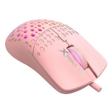 Мишка провідна ігрова XTRIKE ME GM-209P, рожева фото №3