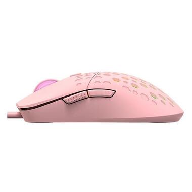 Мишка провідна ігрова XTRIKE ME GM-209P, рожева фото №7
