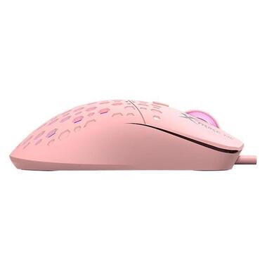 Мишка провідна ігрова XTRIKE ME GM-209P, рожева фото №4