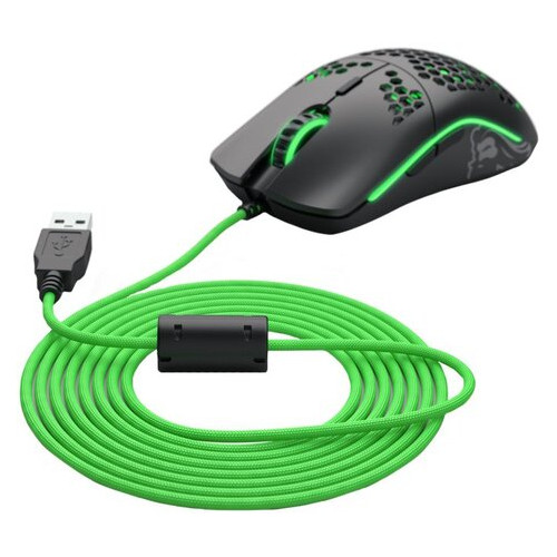 Змінний кабель для мишки Glorious Ascended Cable V2 Gremlin Green (G-ASC-GREEN-1) фото №1