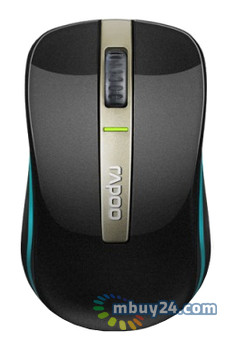 Миша бездротова Rapoo Dual-mode Optical Mouse black (6610) фото №1