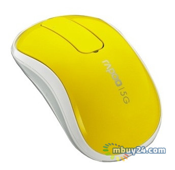 Миша бездротова Rapoo Wireless Touch Mouse yellow (T120p) фото №4