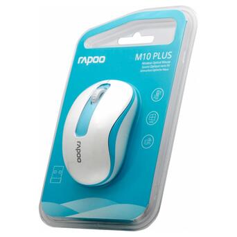 Миша Rapoo M10 Plus Wireless Blue фото №7