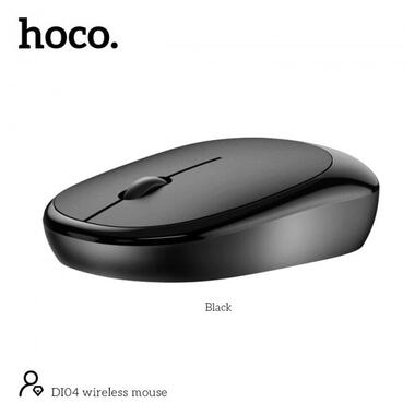 Миша Hoco BT wireless mouse DI04 чорна фото №3